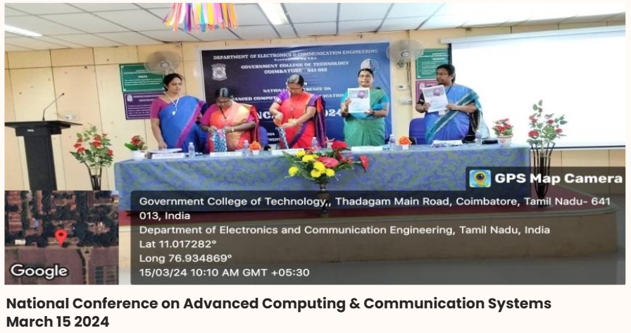 National conference on Advanced Computing and Communication Systems